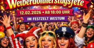 Weiberdonnerstagsfete 2026