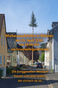 Maibaumaufstellen 2026 - orange